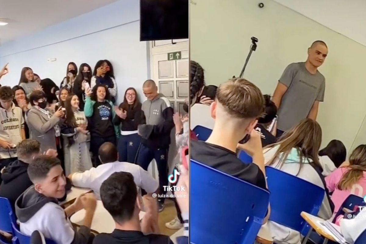 Nicolas recebeu homenagem dos amigos