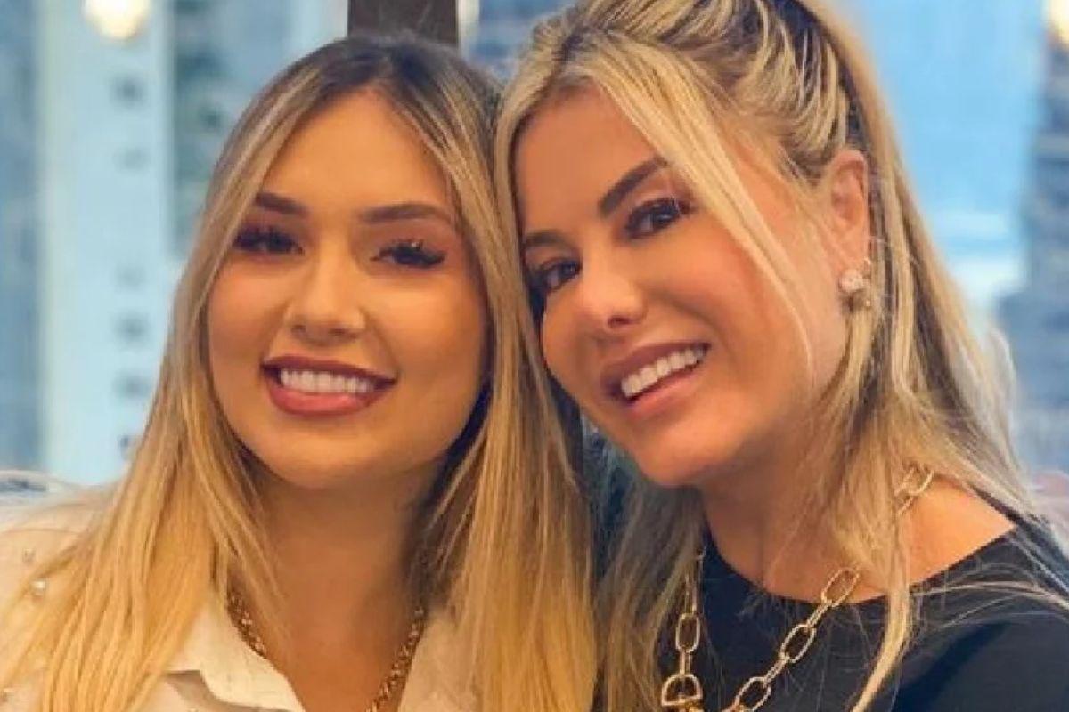 Poliana Rocha elogiou Virginia em momento registrado em redes sociais