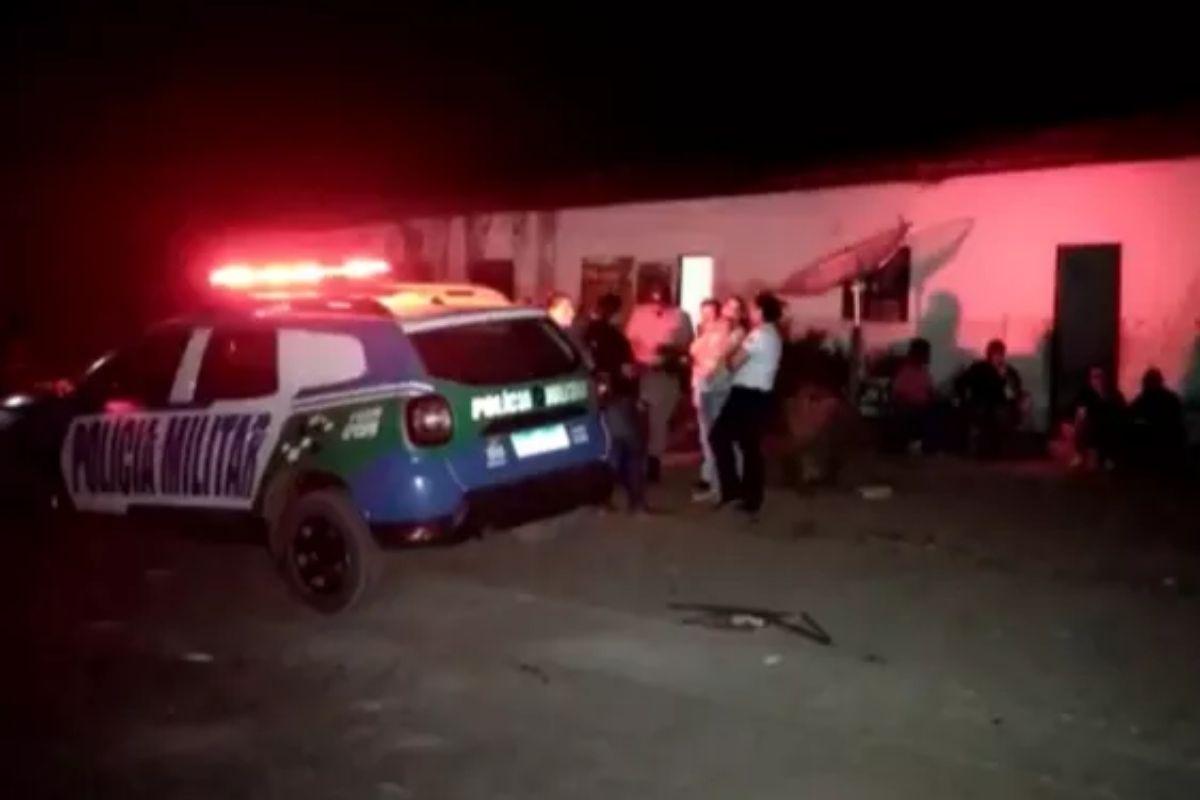 Ayla Nunes, de 5 anos, e o irmão Luiz Otávio Nunes, de 7 anos