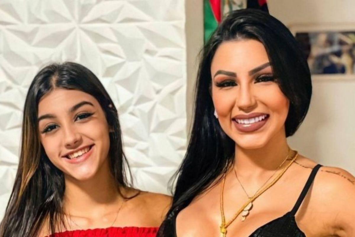 Jenny Miranda, filha de Gretchen, parabeniza Bia Miranda por participação em ‘A Fazenda 14’