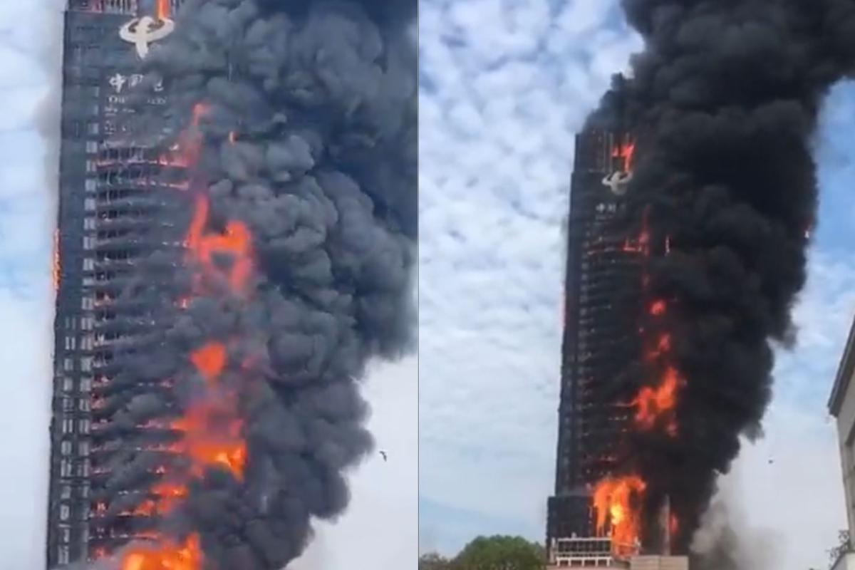 Prédio na Avenida Paulista pega fogo e bombeiros interditam local