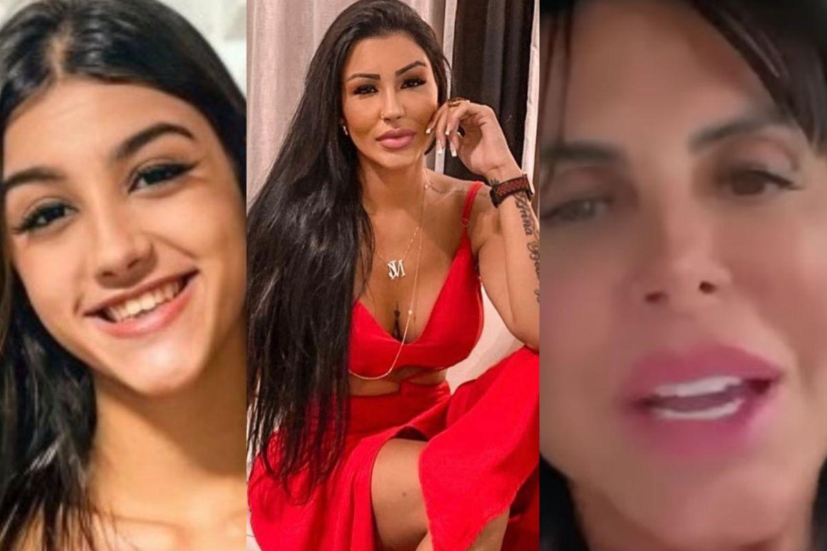 Jenny Miranda também falou sobre a participação da filha nas redes