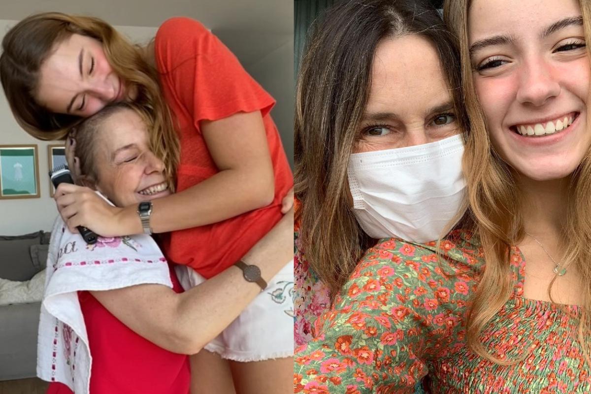 Susana Naspolini em registro ao lado da filha, Julia