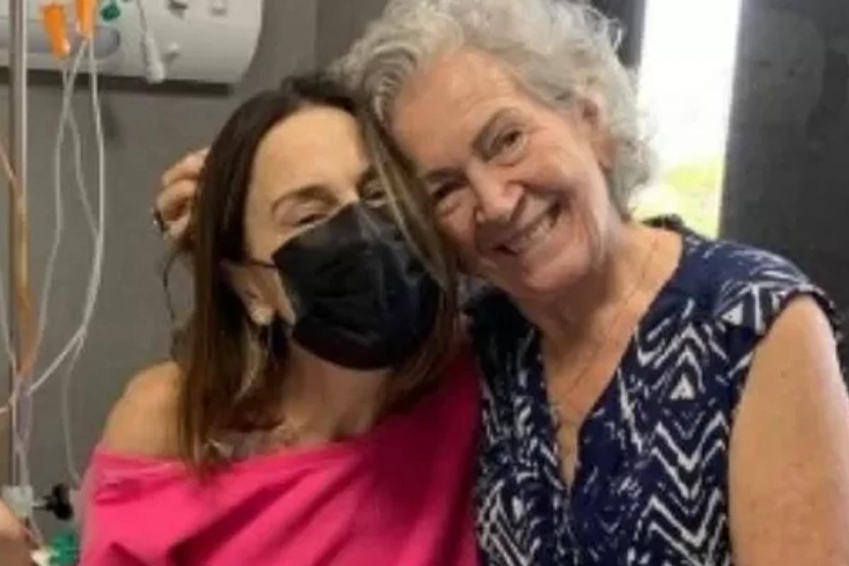 Susana Naspolini e a mãe, Dona Maria
