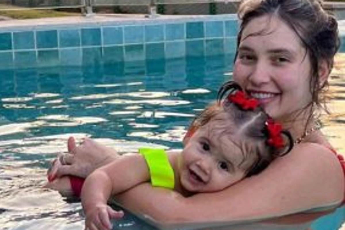 Virginia Fonseca mostra vídeo engraçado do cantor Leonardo para a filha Maria Alice