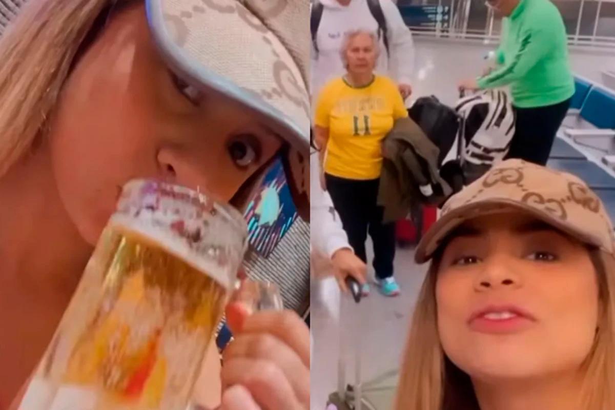 Lexa viaja para Londres com a família