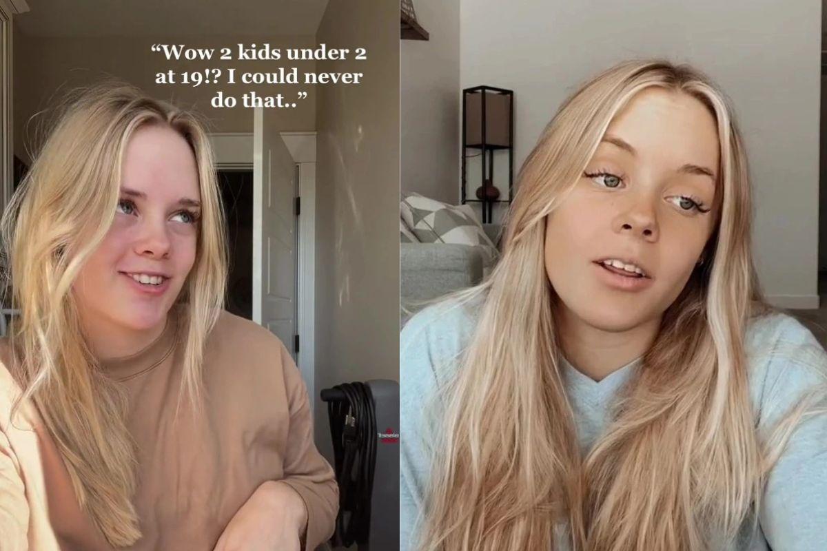 Menina viraliza ao dizer que engravidou aos 16 anos: ‘’Fui mãe por acidente, mas não mudaria nada”