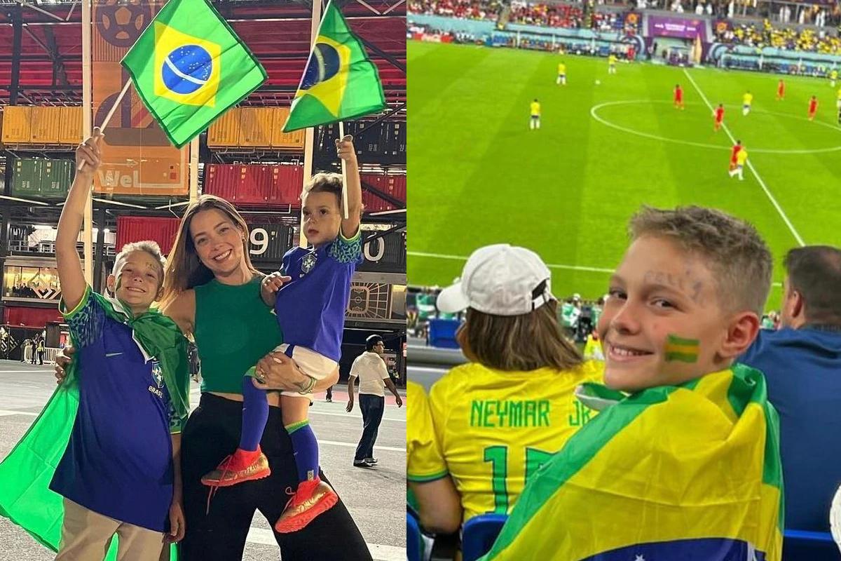 Ex-mulher e mãe do filho de Neymar Jr. comemora vitória do Brasil: “Nosso time sempre será Neymar FC”