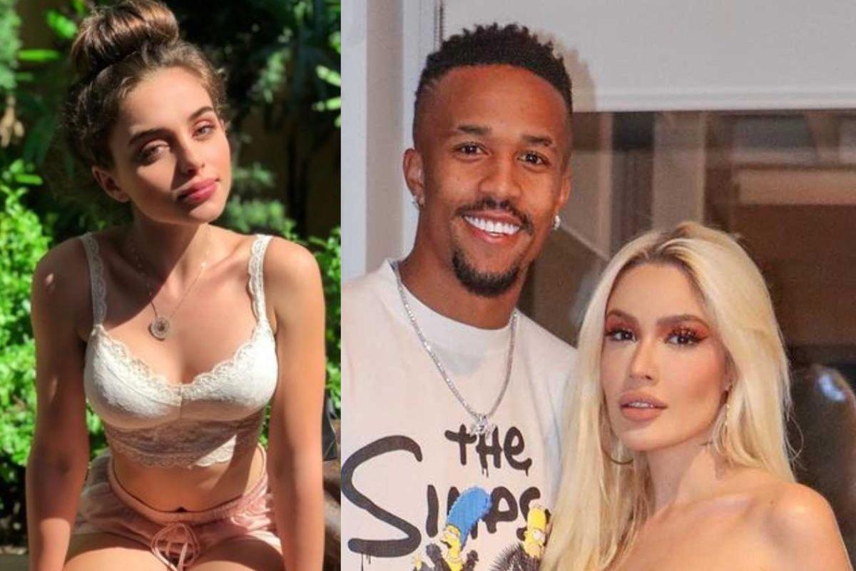 Karoline expos o ex, Éder Militão