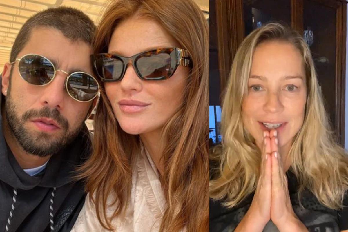 Cintia é a madrasta dos três filhos de Luana Piovani com Scooby