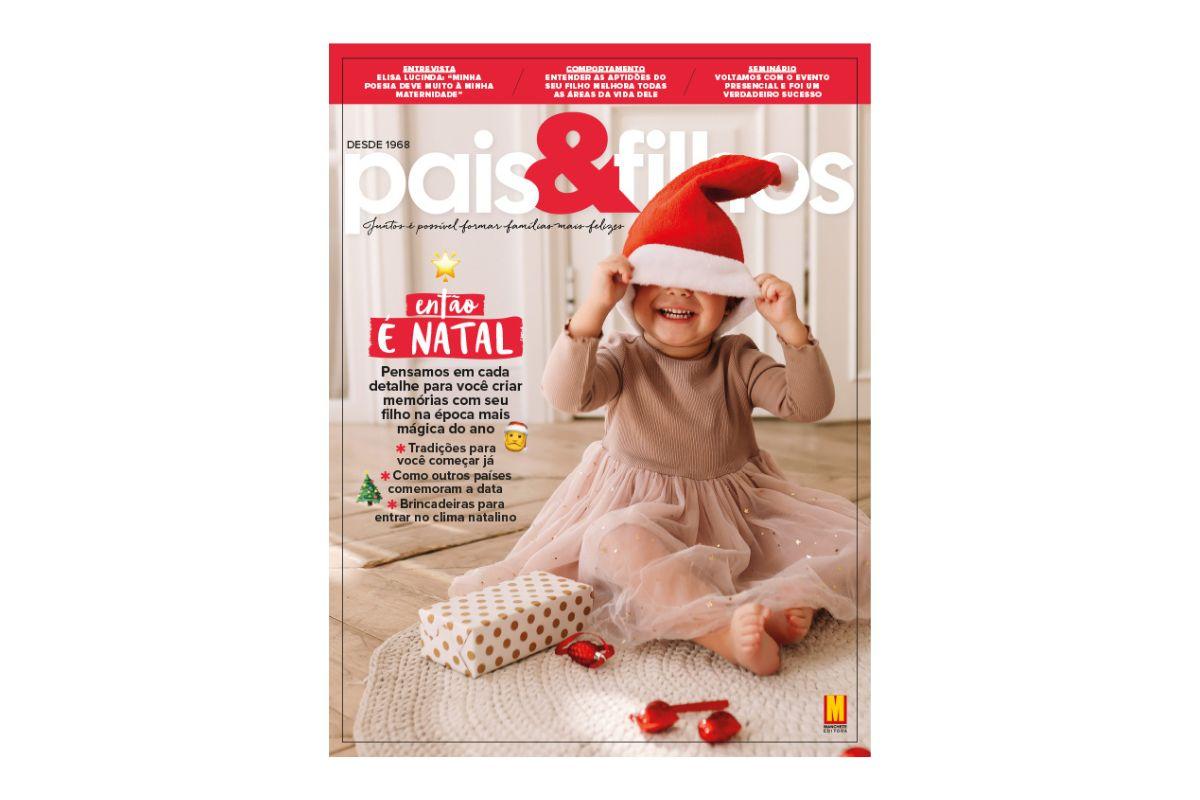 A nova edição especial de Natal da Pais&Filhos já está disponível