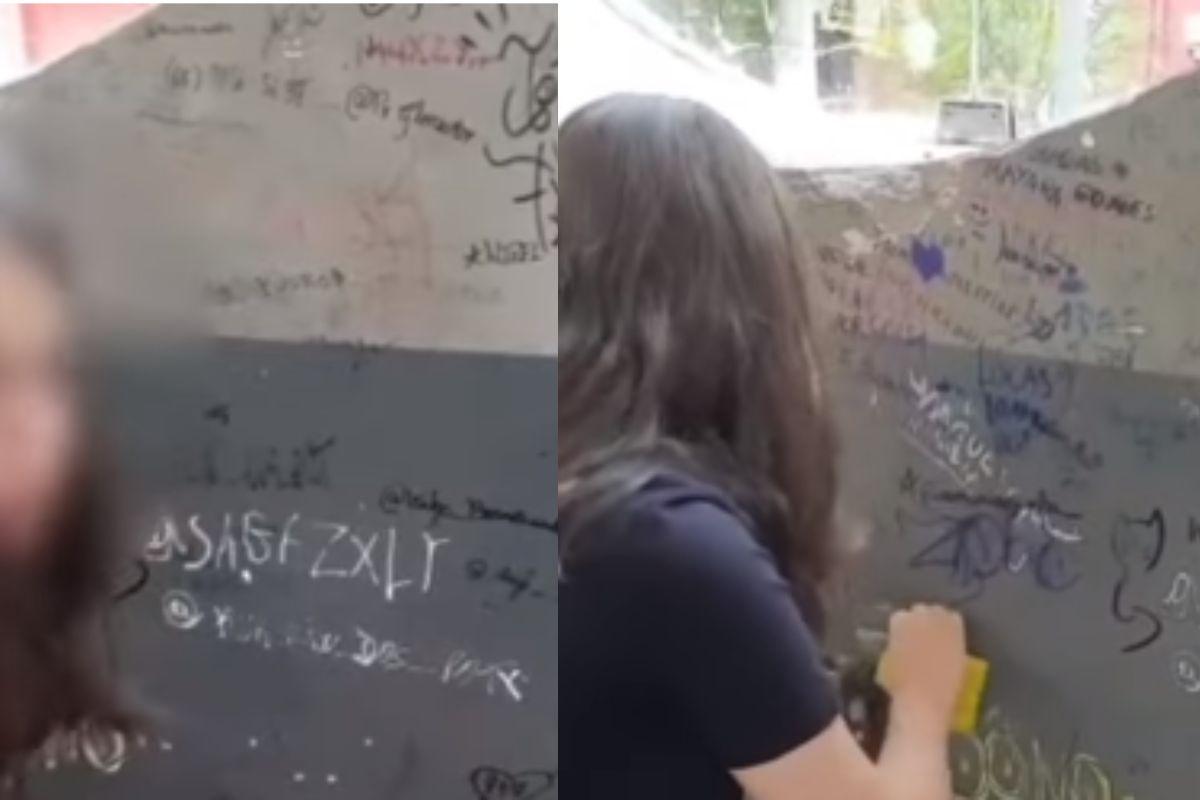 A festa contou até mesmo com certificado e bolo temático