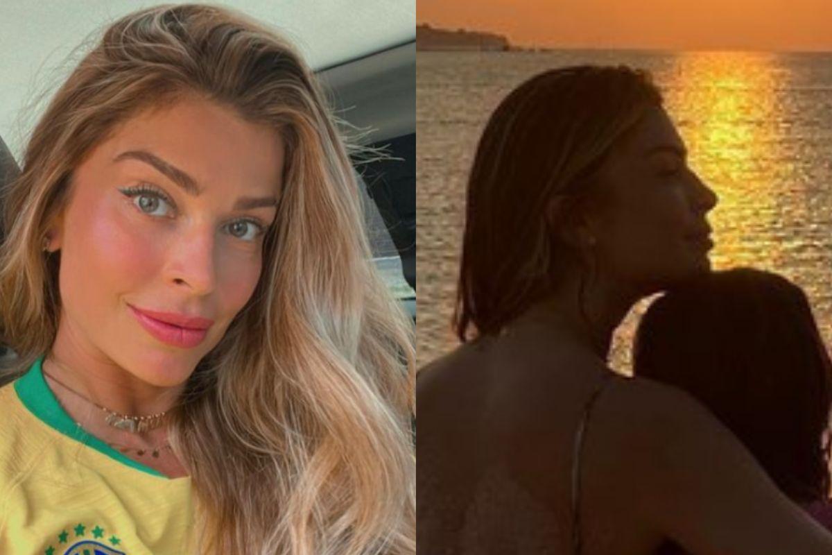 Registro publicado por Grazi em seu perfil nas redes sociais