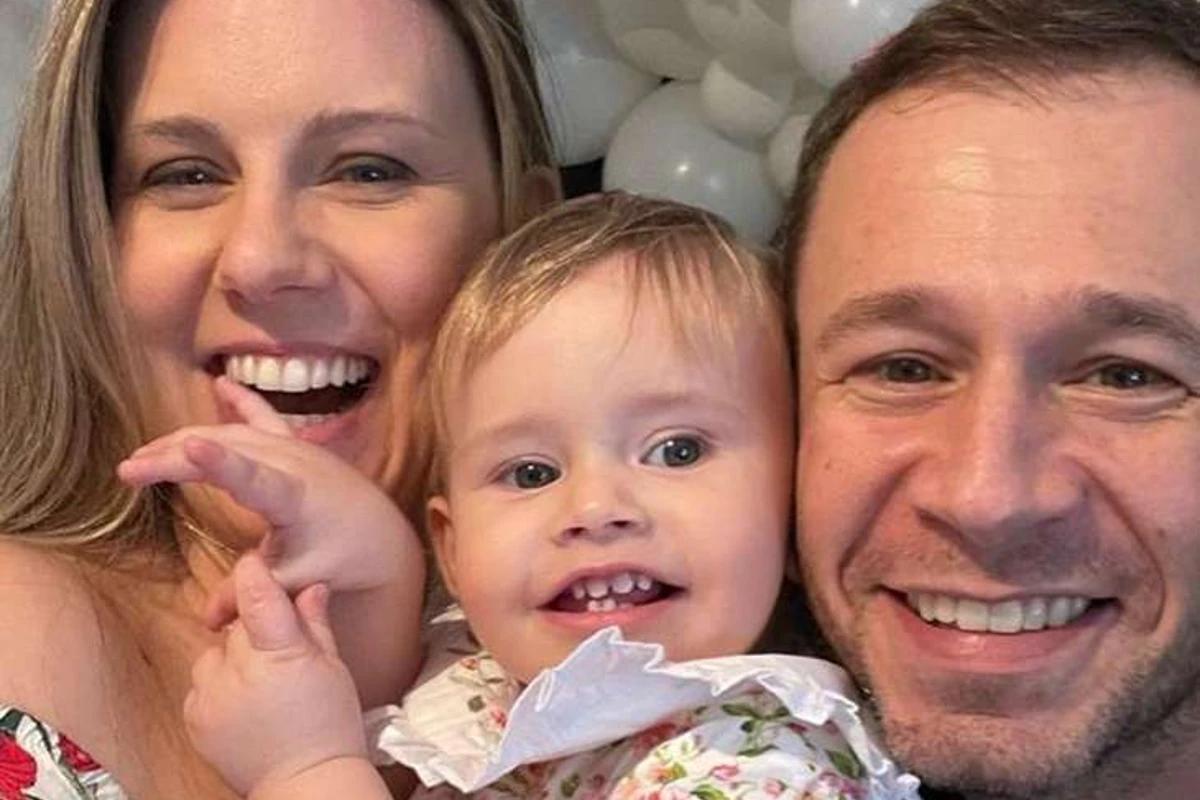 Lua é filha de Tiago Leifer com Daiana Garbin