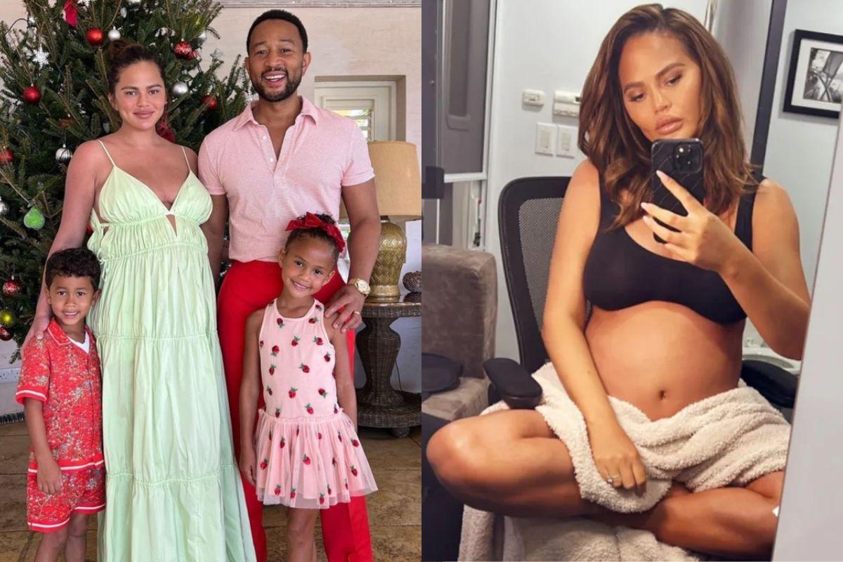 Chrissy Teigen e John Legend perderam o terceiro filho na 20ª semana da gravidez