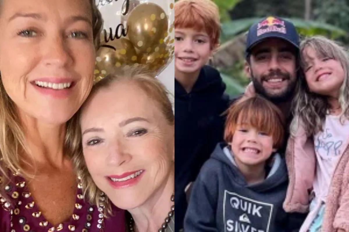Francis Piovani é mãe de Luana Piovani