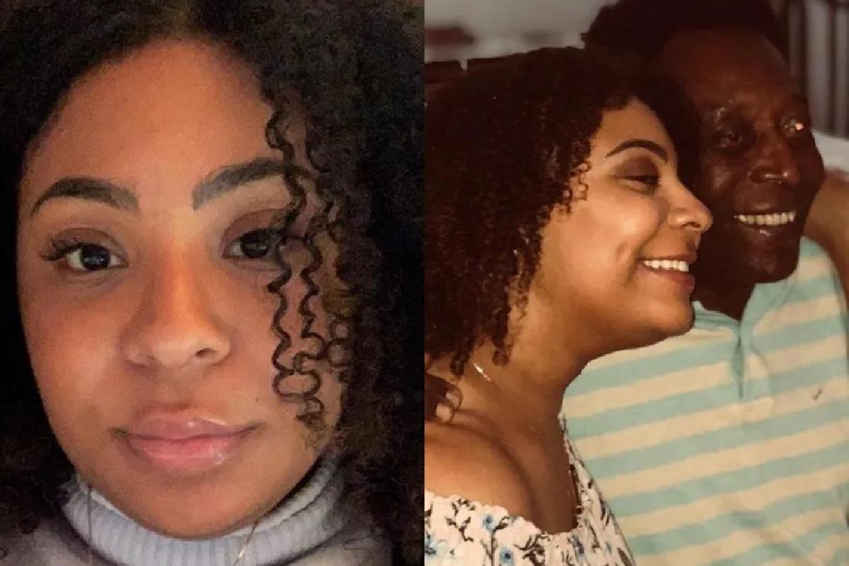 Caçula de Pelé, Celeste Nascimento faz homenagem para o pai