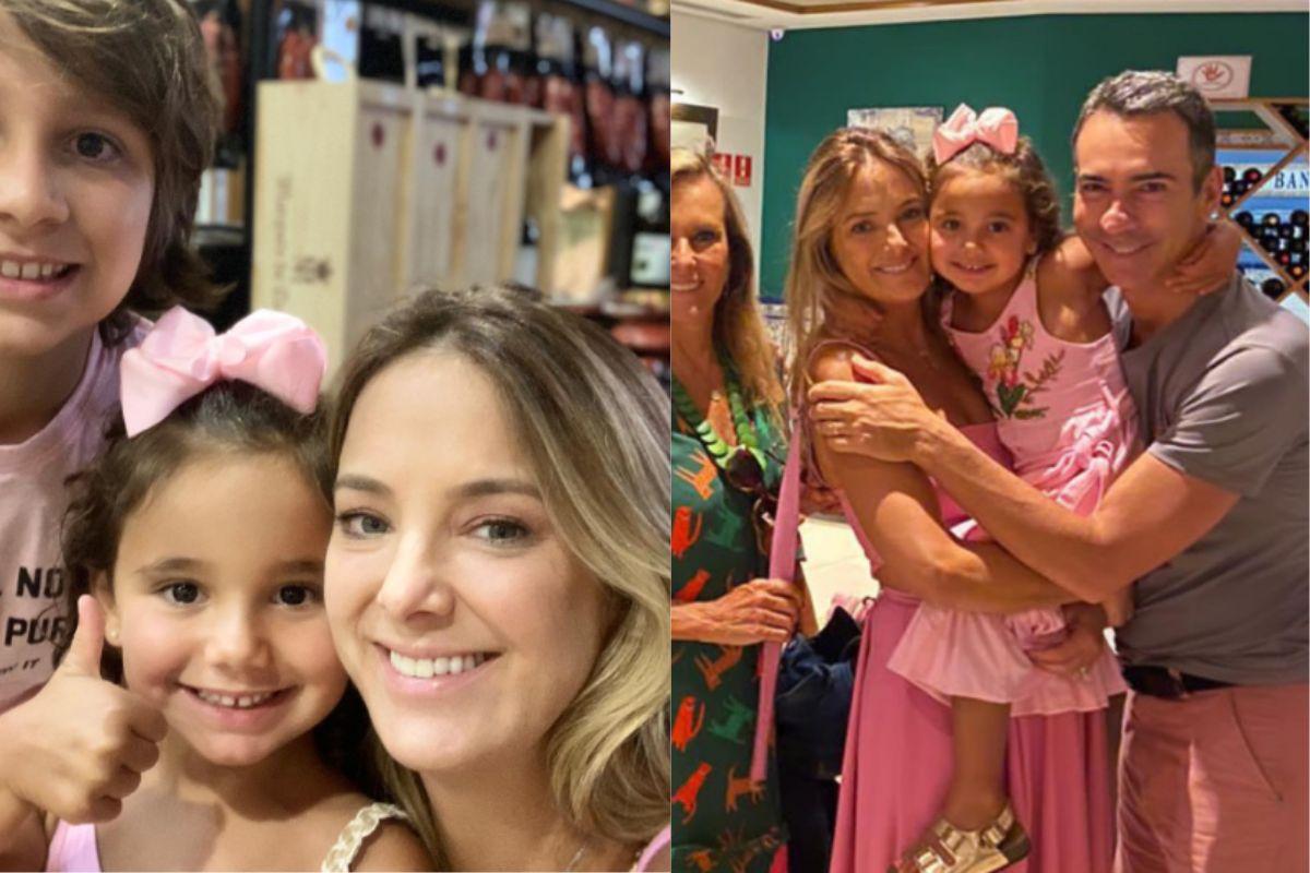 Ticiane Pinheiro posta fotos de viagem em família