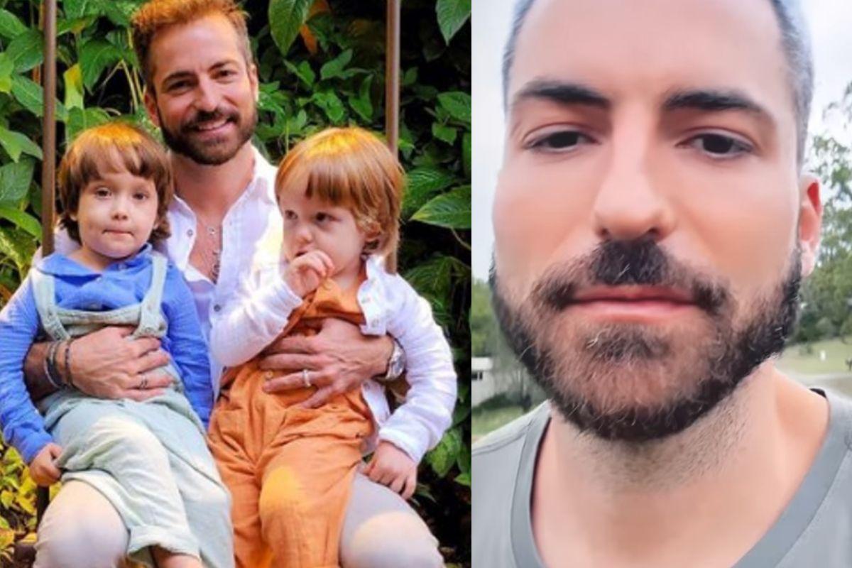 Thales Bretas aparece ao lado dos filhos e já deixa avisado: “Prepare o fofurômetro”