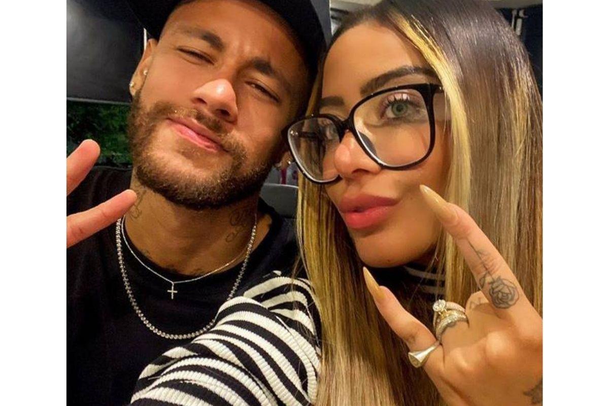 Carol Dantas e Neymar