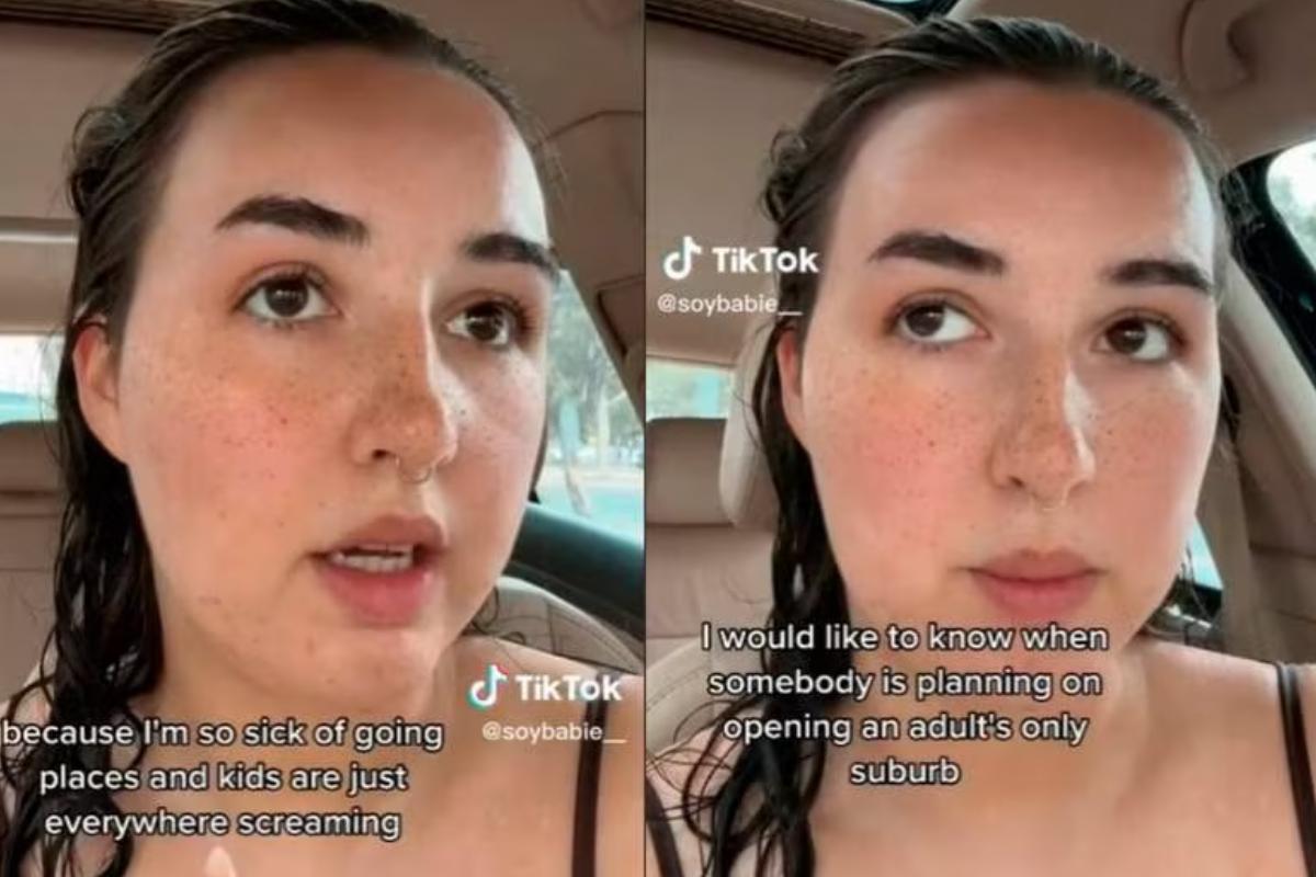 Mulher causa polêmica após dizer que odeia crianças