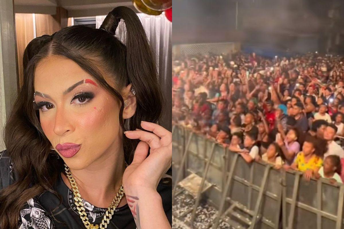 MC Pipokinha faz apresentação com músicas de cunho sexual em show lotado de crianças