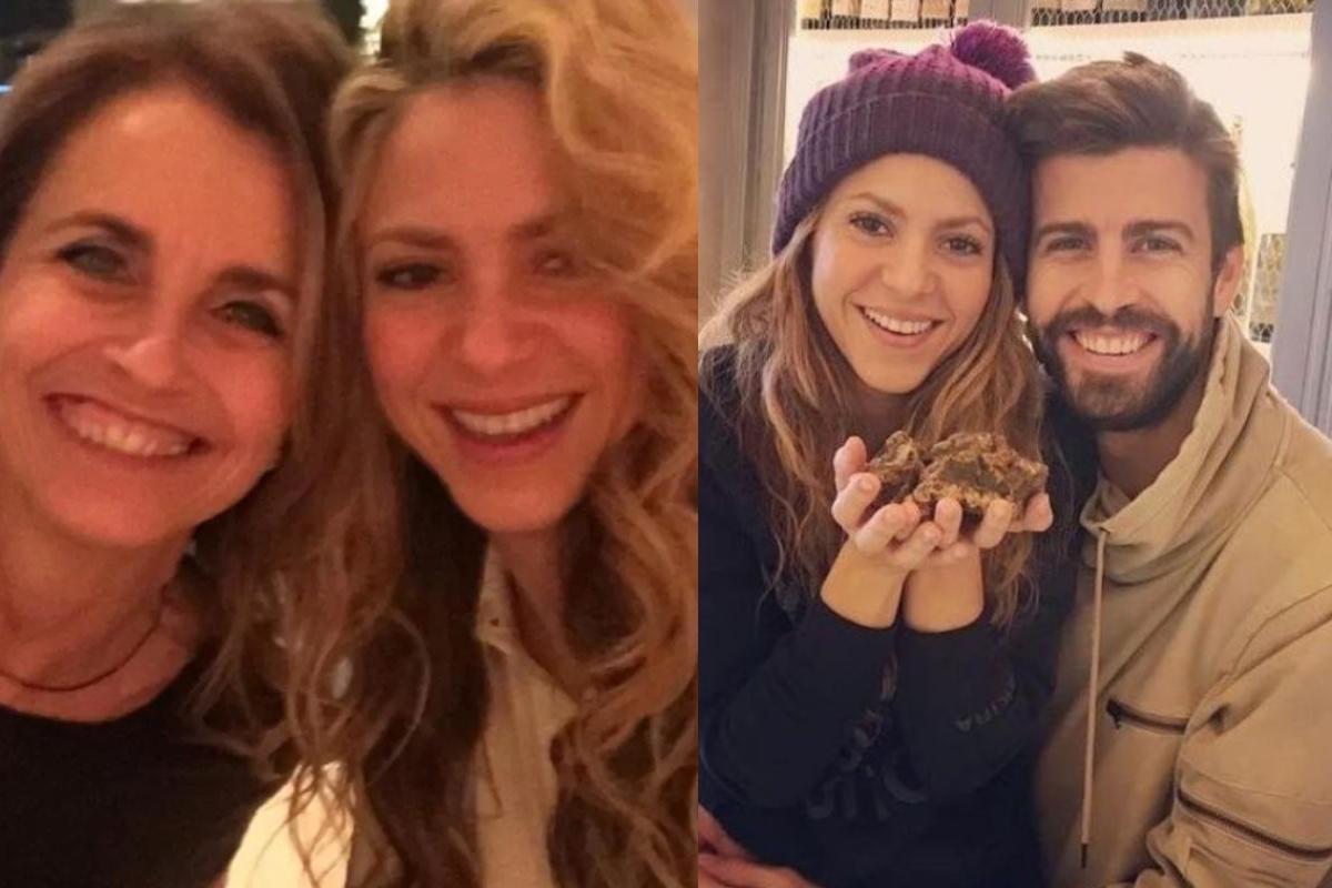 Mãe de Piqué ajudou o jogador a trair Shakira com sua atual