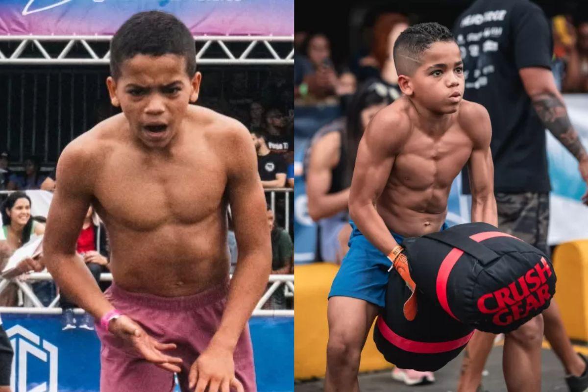 O menino tem apenas 12 anos