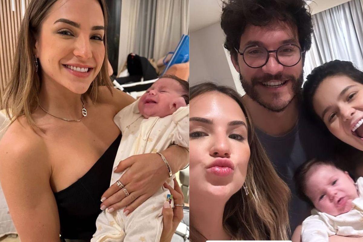Viih Tube, Eliezer e Gabi Martins antes do nascimento de Lua