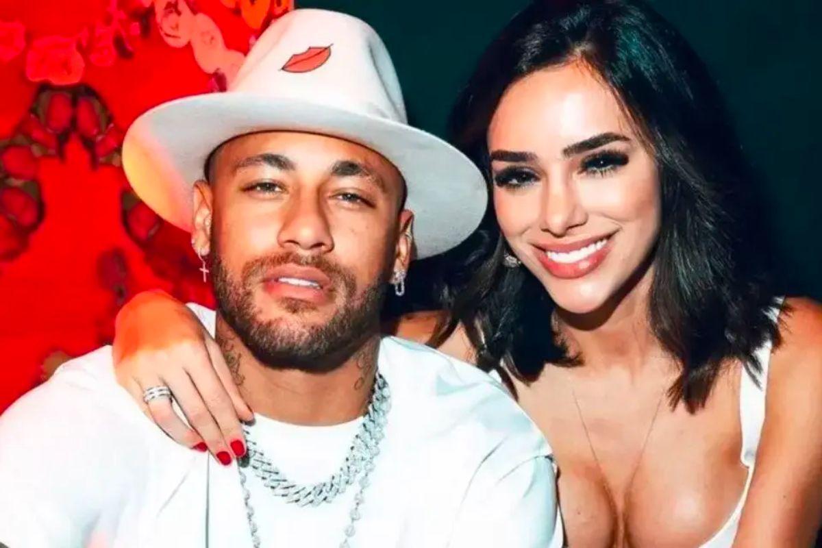 Neymar e Bruna Biancardi fazem chá revelação