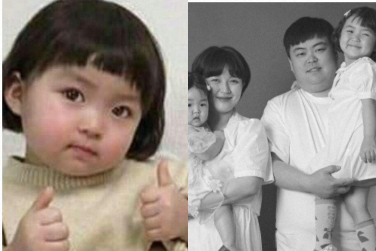 Bebê coreana viraliza com expressões e vira figurinhas na internet