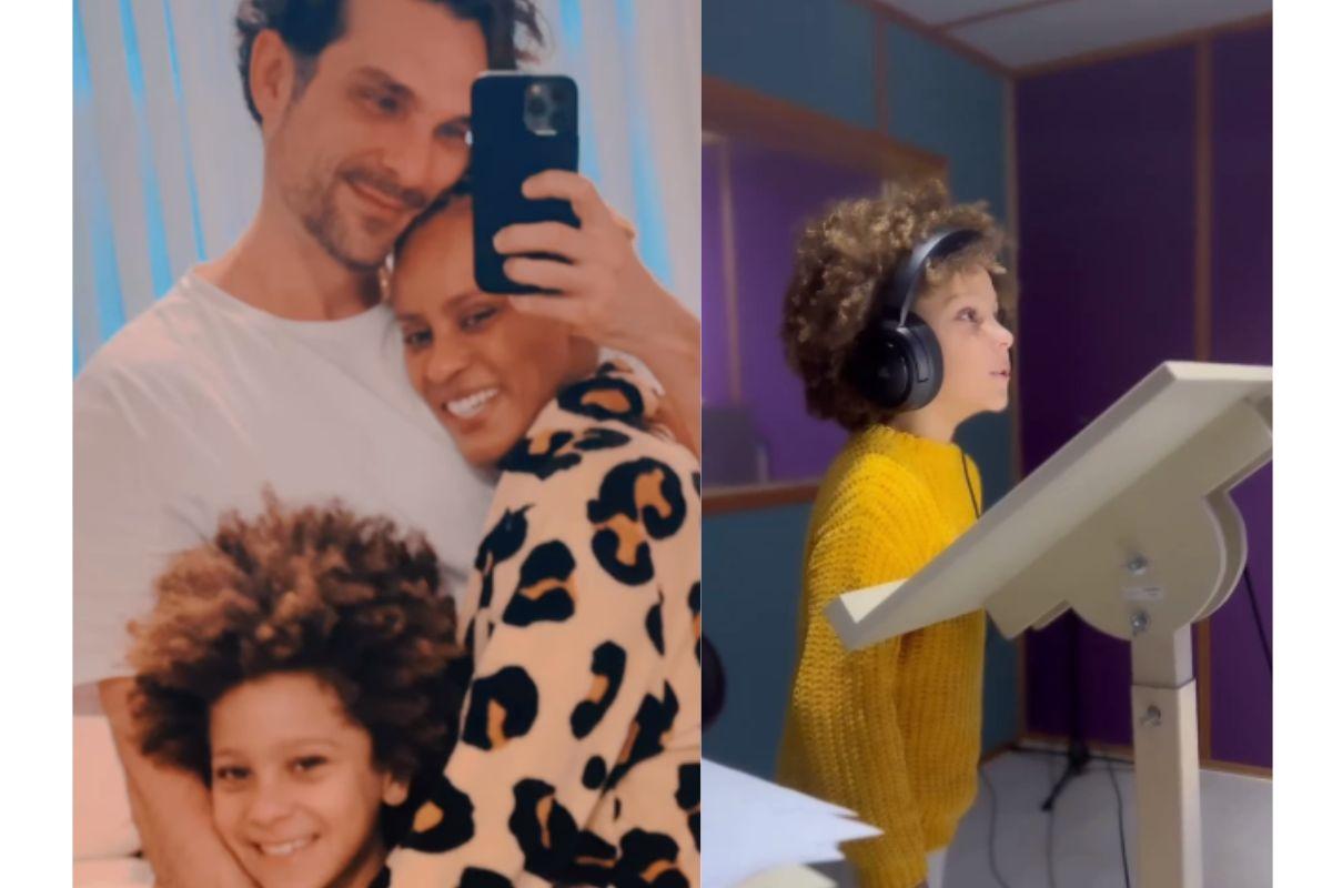 Filho de Aline Wirley é atacado nas redes sociais