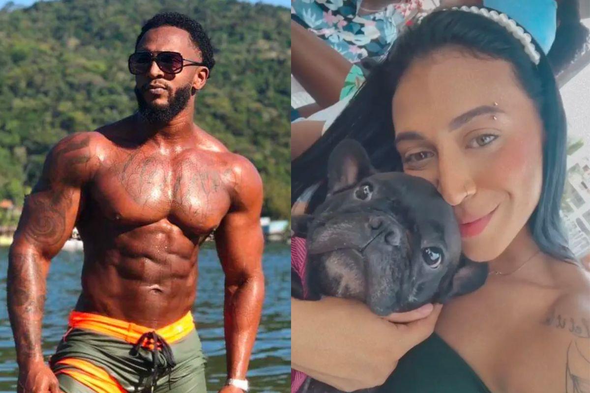 Sangue escorreu pela fachada do prédio