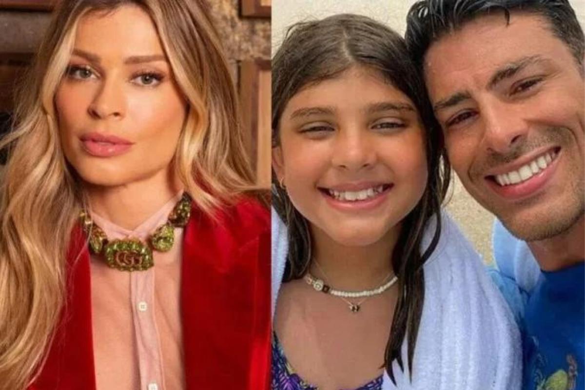 Grazi Massafera, Cauã Reymond e Sofia