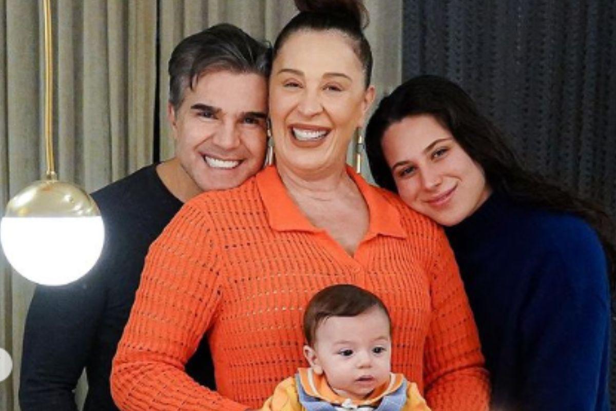 Claudia Raia grava vídeo sobre pós-parto