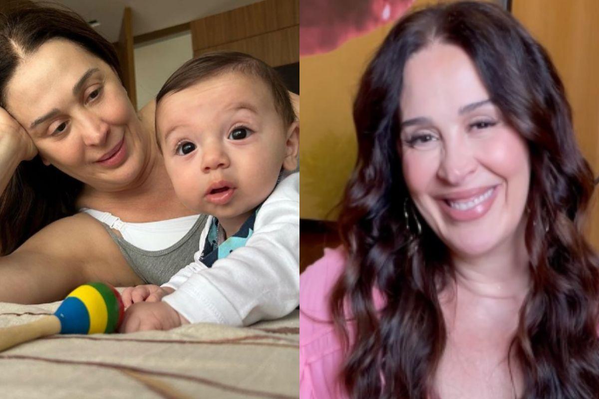 Além do caçula Luca, Claudia também é mãe de Enzo Celulari e Sophia Raia, filhos dela e do ex-marido Edson Celulari