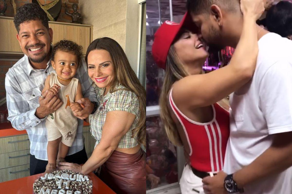 Viviane Araujo e Guilherme Militão são os pais de Joaquim