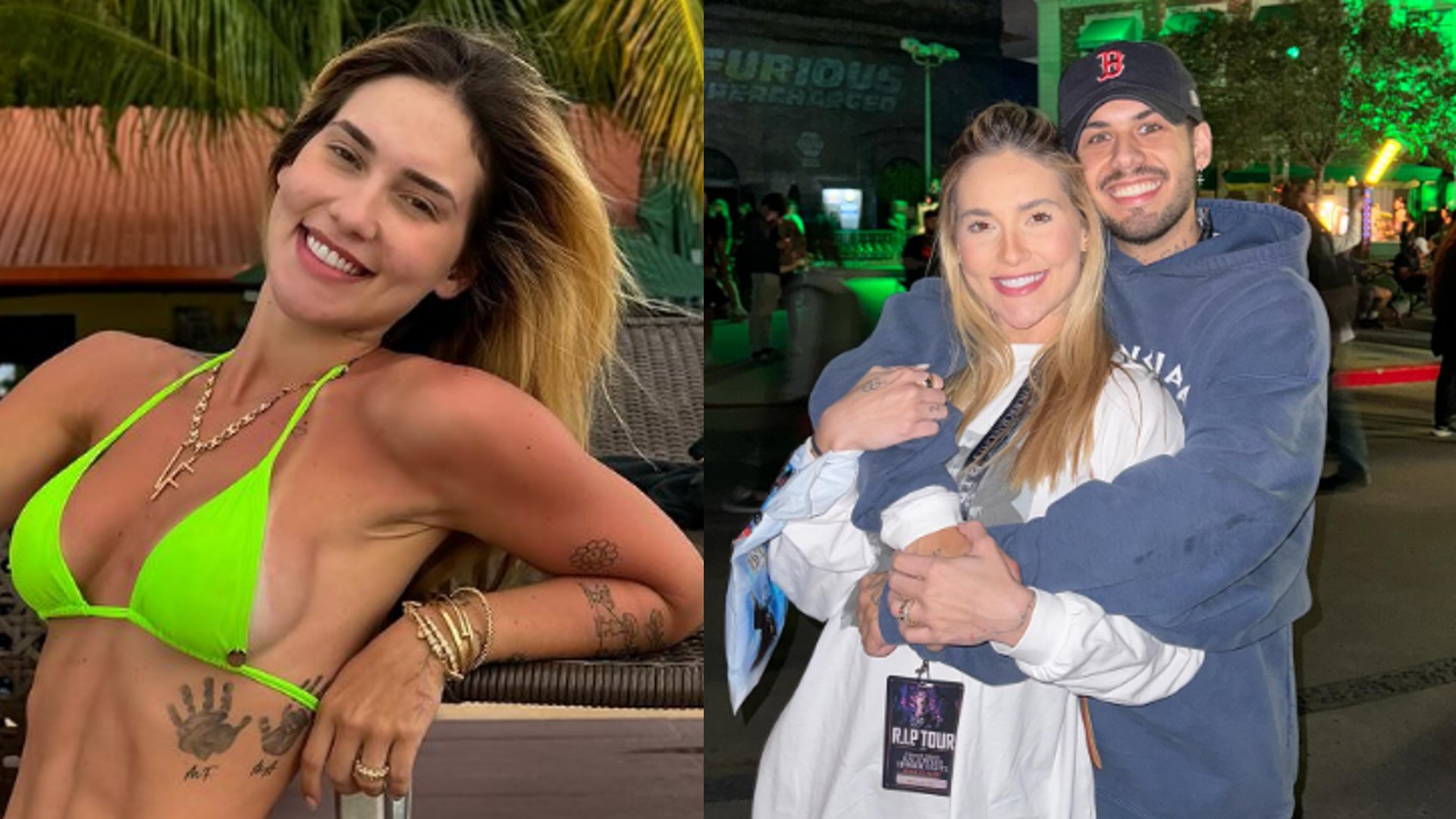 Antes de descobrir terceira gestação, Virginia achava que estava magra demais para engravidar