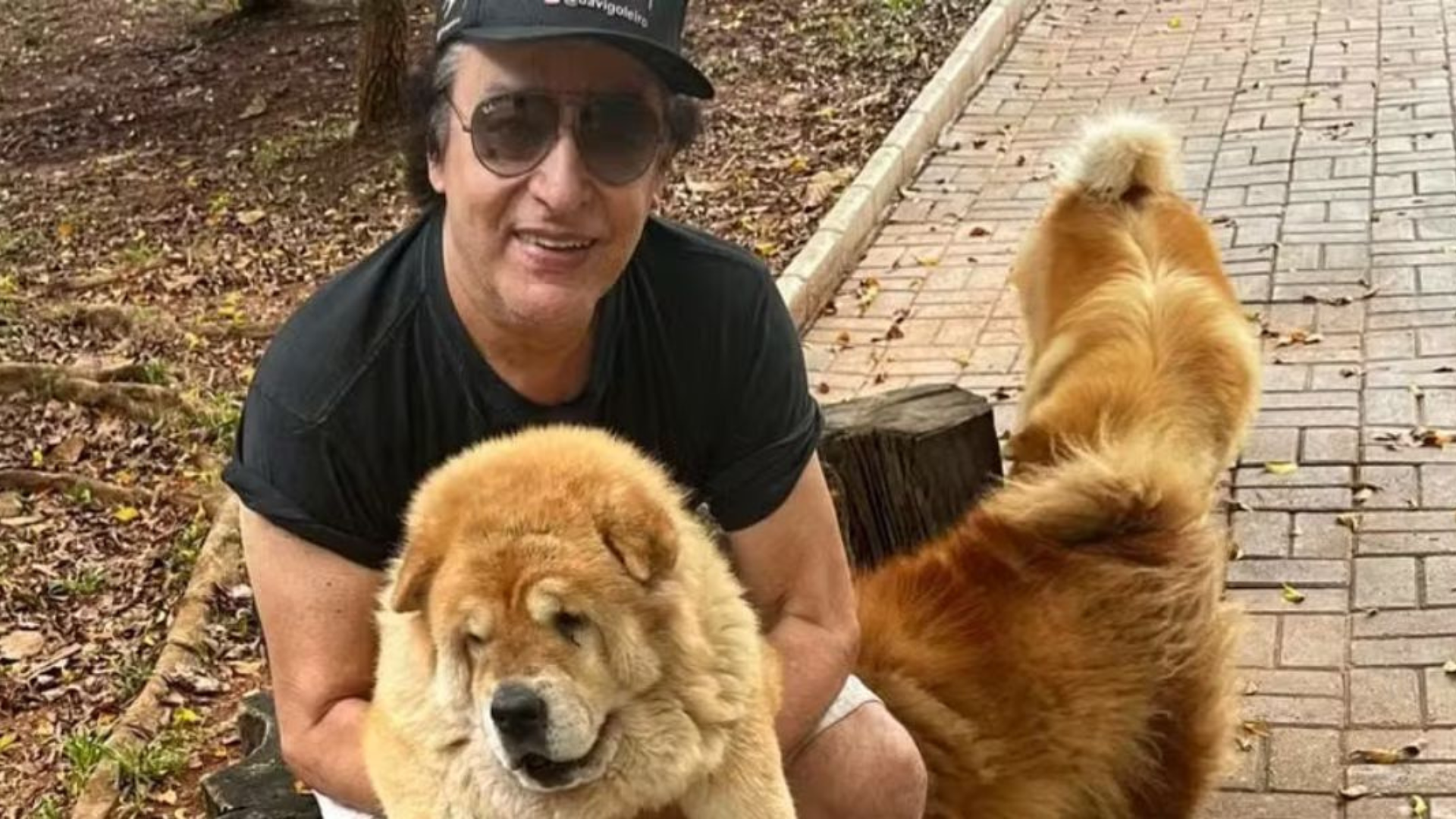 Nahim e cachorro