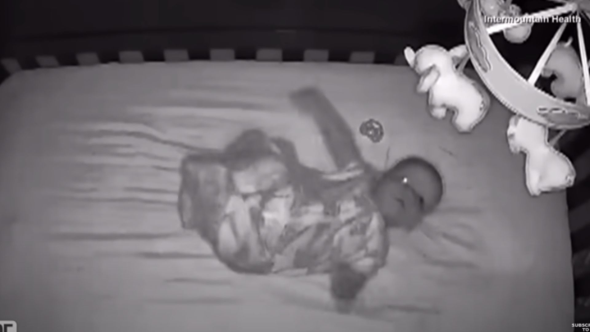 Bebê visto babá eletrônica
