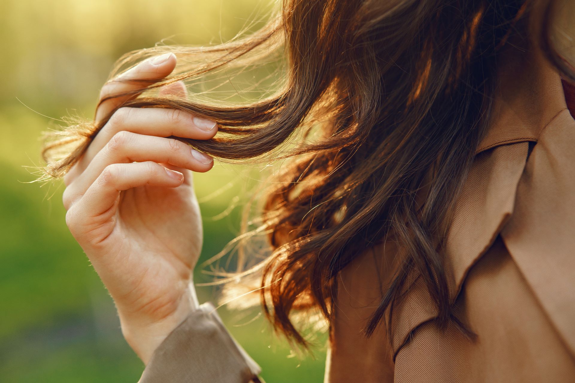 cabelo saudável mulher