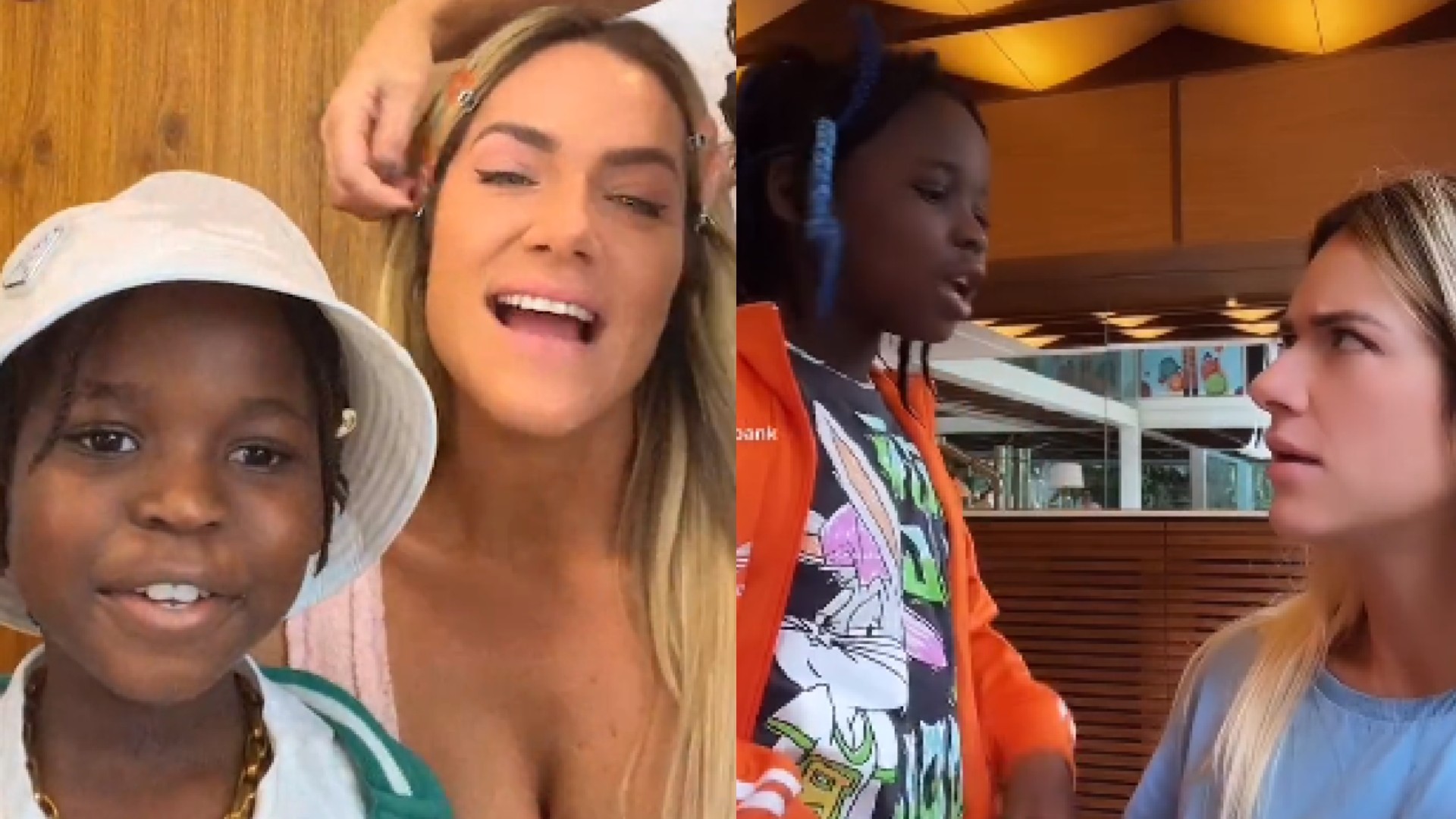 Giovanna Ewbank e Bless