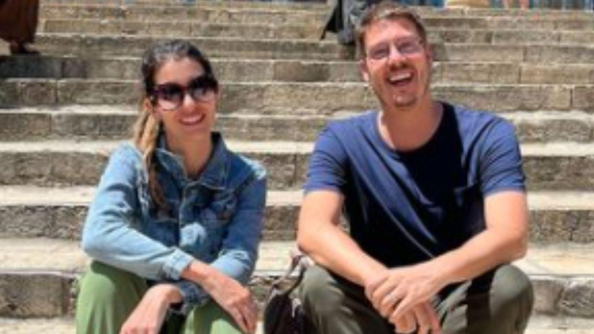 Nataly Mega e Fabio Porchat