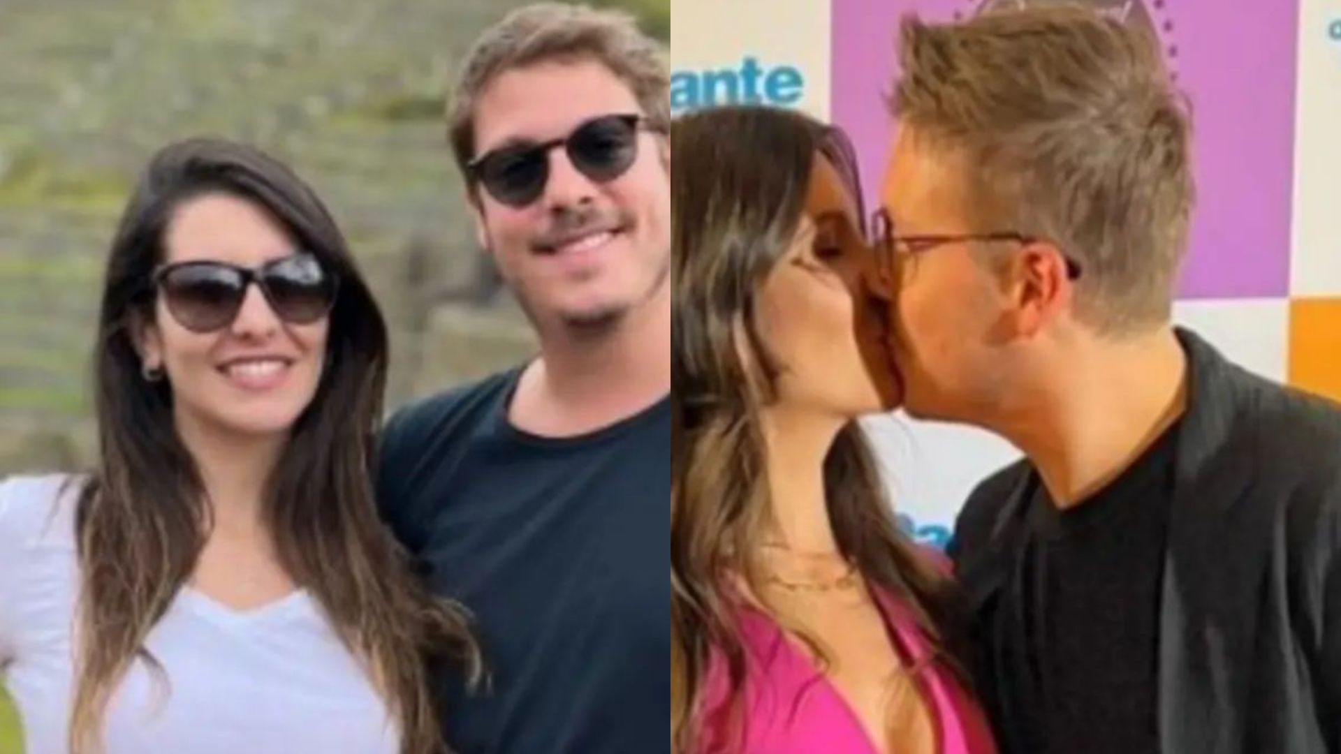 Nataly Mega e Fabio Porchat