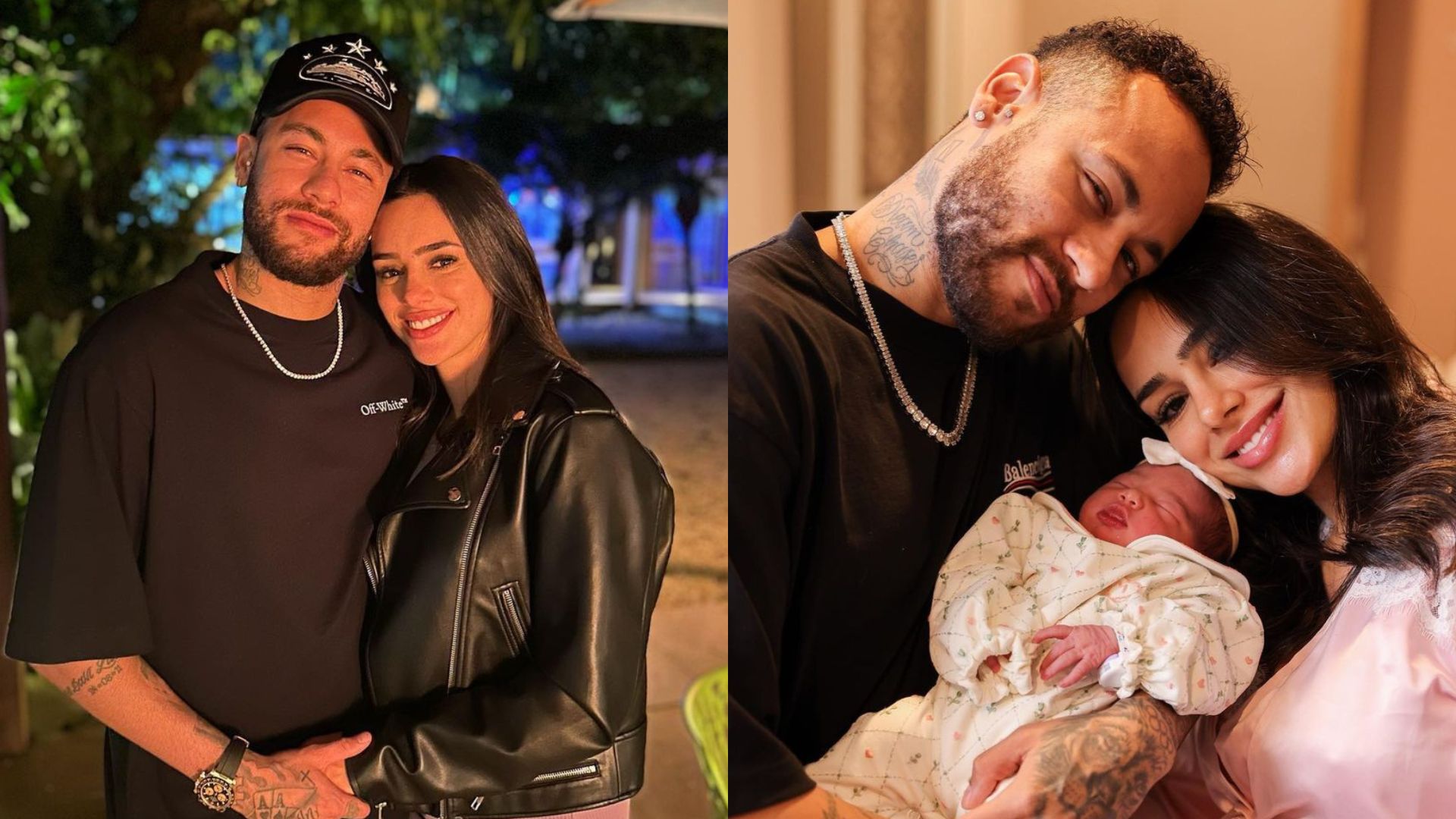 Neymar, Bruna Biancardi e a filha, Mavie