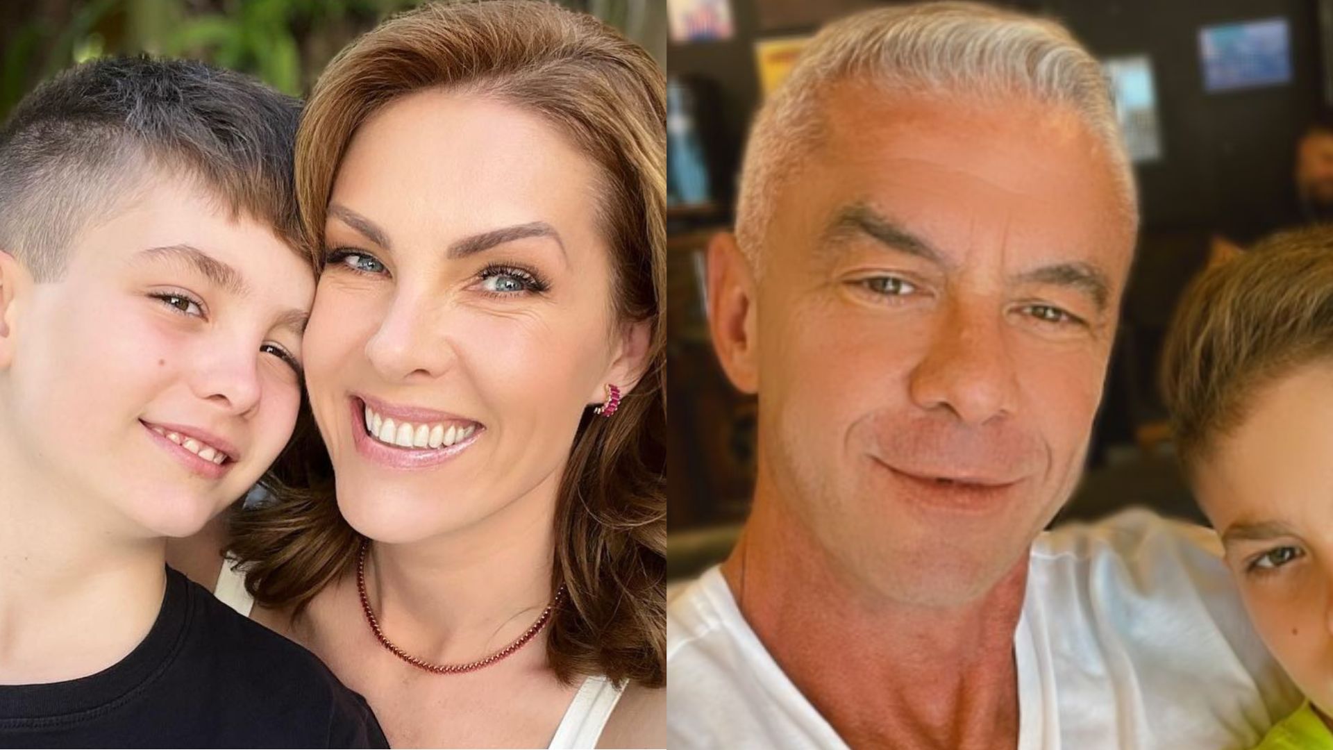 Ana Hickmann, Alexandre Correa e Alezinho