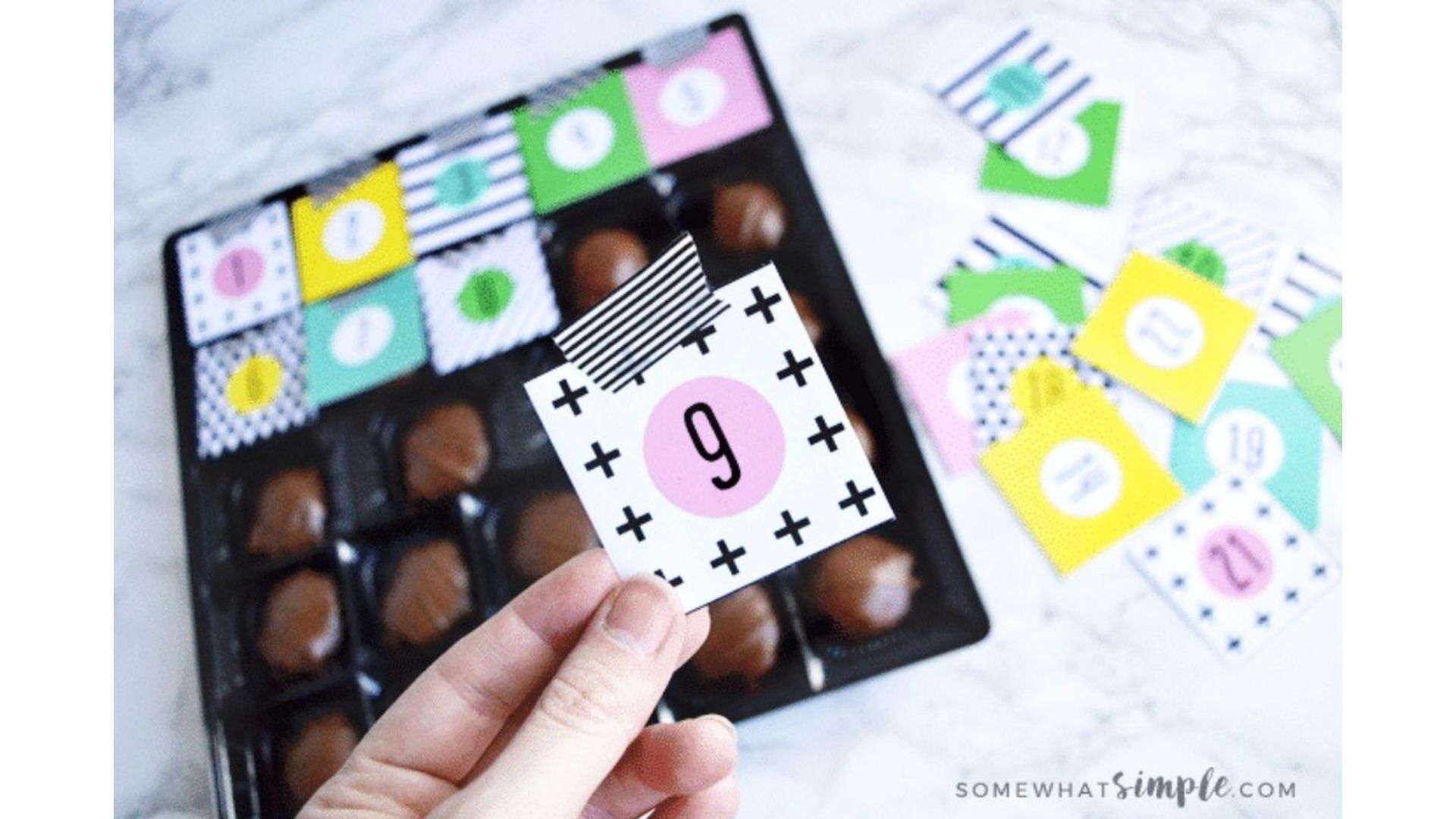 Calendário de doces