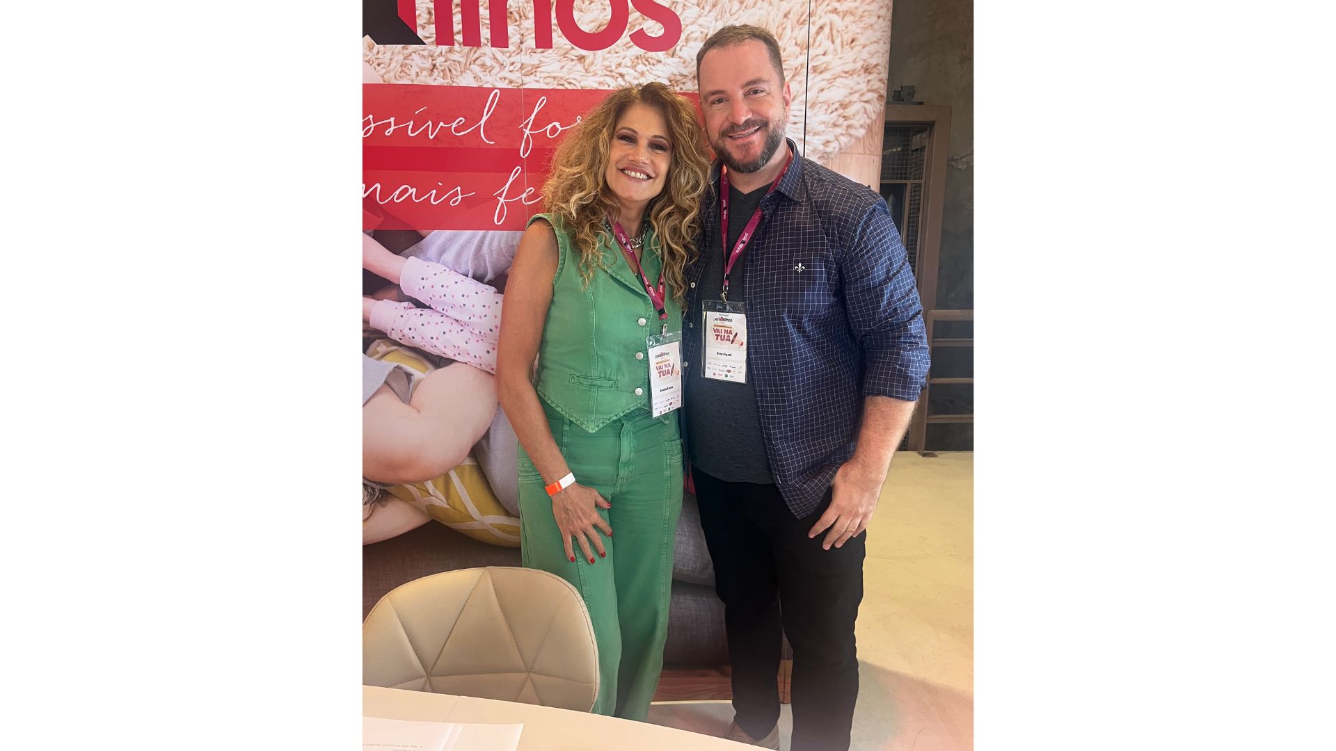 Eneida falou sobre aleitamento materno