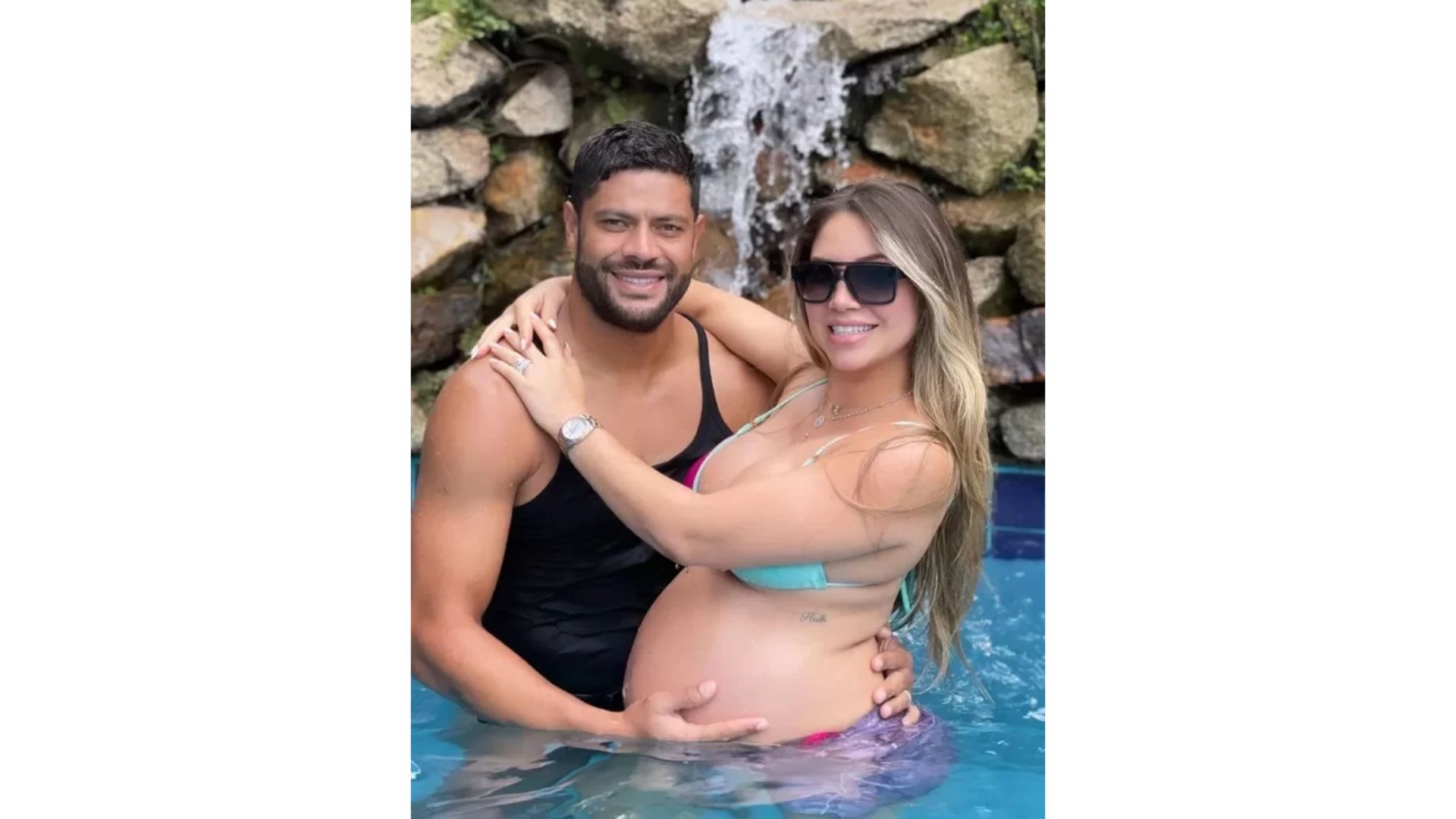 Hulk Paraíba e Camilla Ângelo