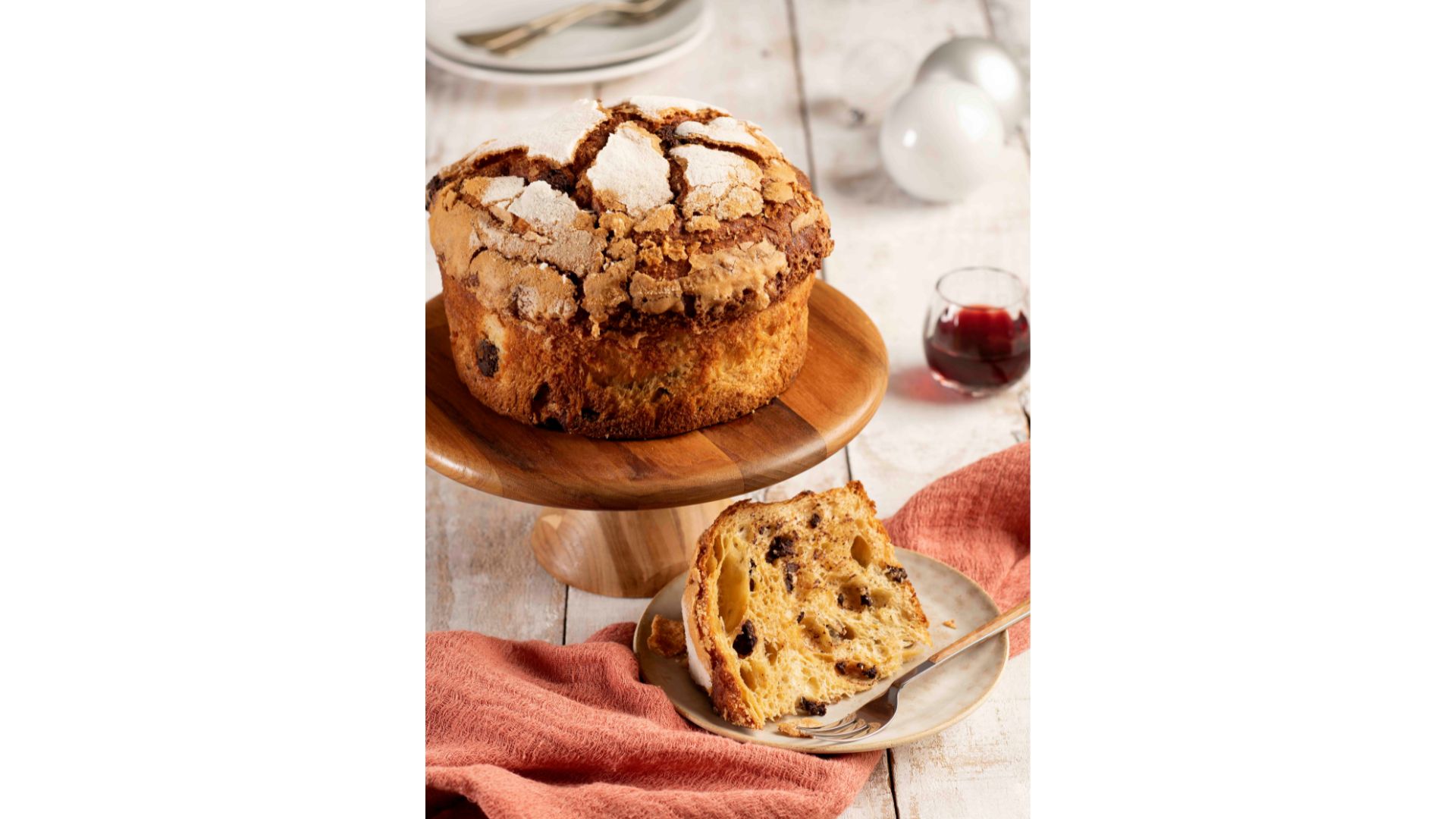 Panettone Artigianale al Cioccolato Fondente